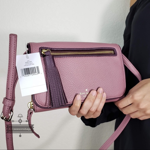 NWT kate spade NY avie Chester street rich rum bag - Picture 4 of 8